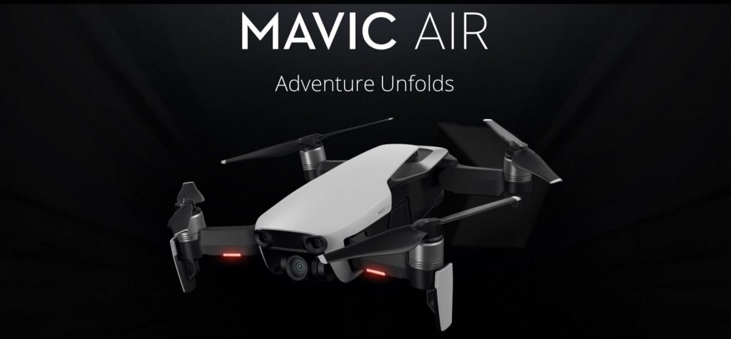 Drona pliabila DJI Mavic Air 4K a fost lansata