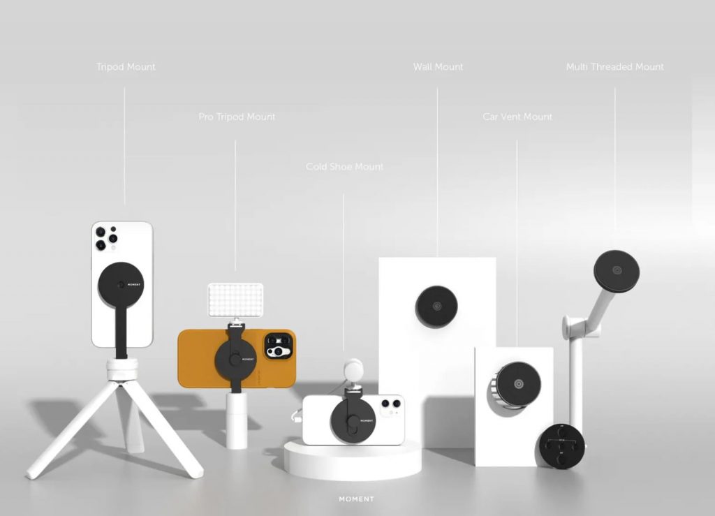 Ce accesorii MagSafe de camera a dezvaluit Moment pentru iPhone 12