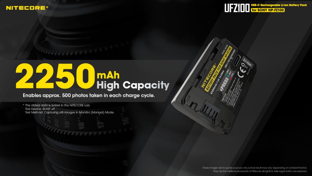 Despre noul acumulator Nitecore UFZ100 pentru camerele Sony Despre noul acumulator Nitecore UFZ100 pentru camerele Sony