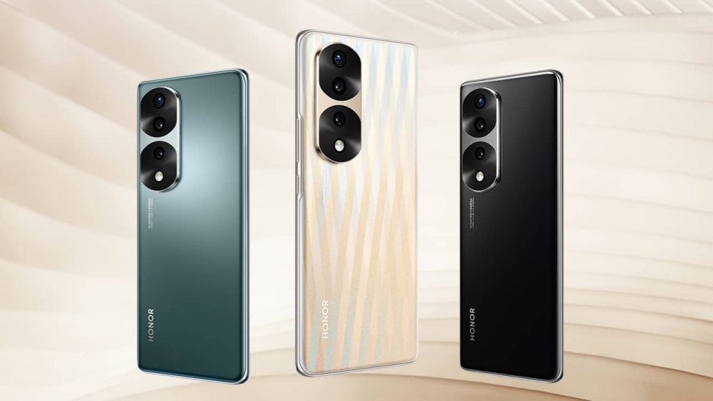 Preturile de midrange ale smartphone-urilor Honor 70 Pro si Plus de varf