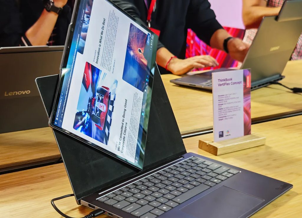 Formidabila grosime a acestui laptop cu ecran rotativ Formidabila grosime a acestui laptop cu ecran rotativ