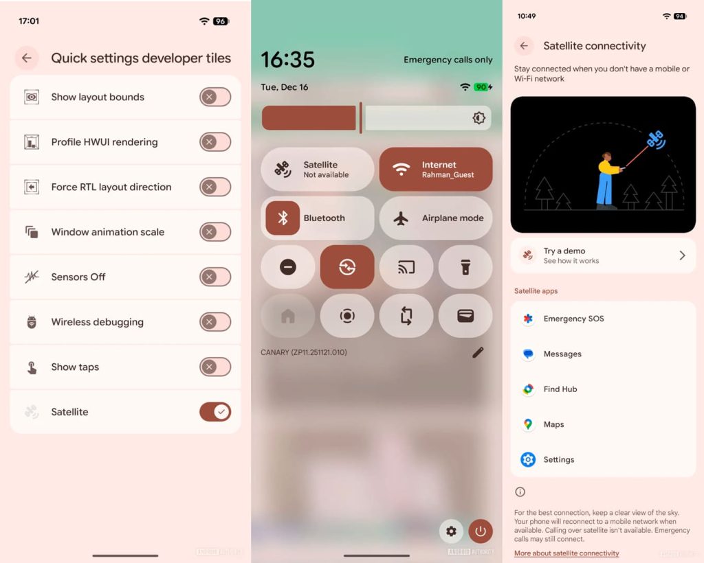 Ce aplicații cu conectivitate prin satelit se lansează pe Android